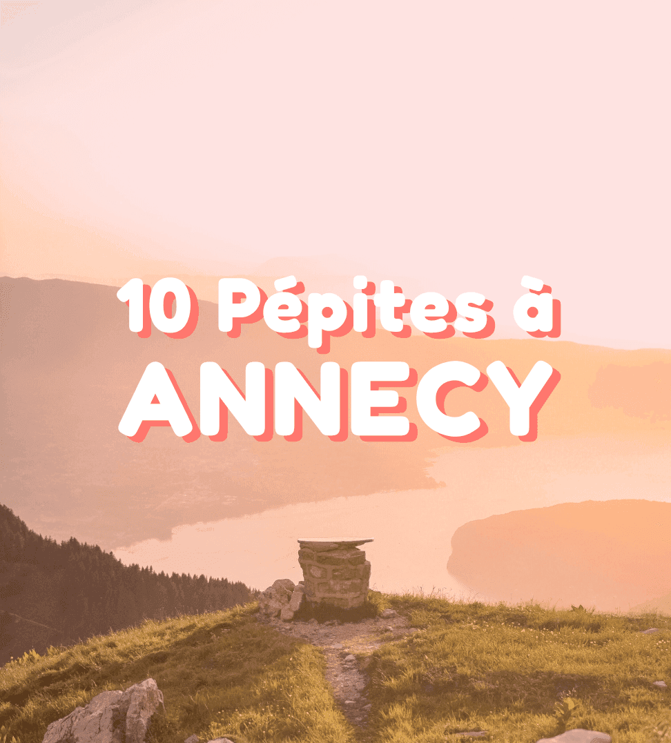 <red>10 lieux incontournables</red> à visiter à <green>Annecy</green> à vélo