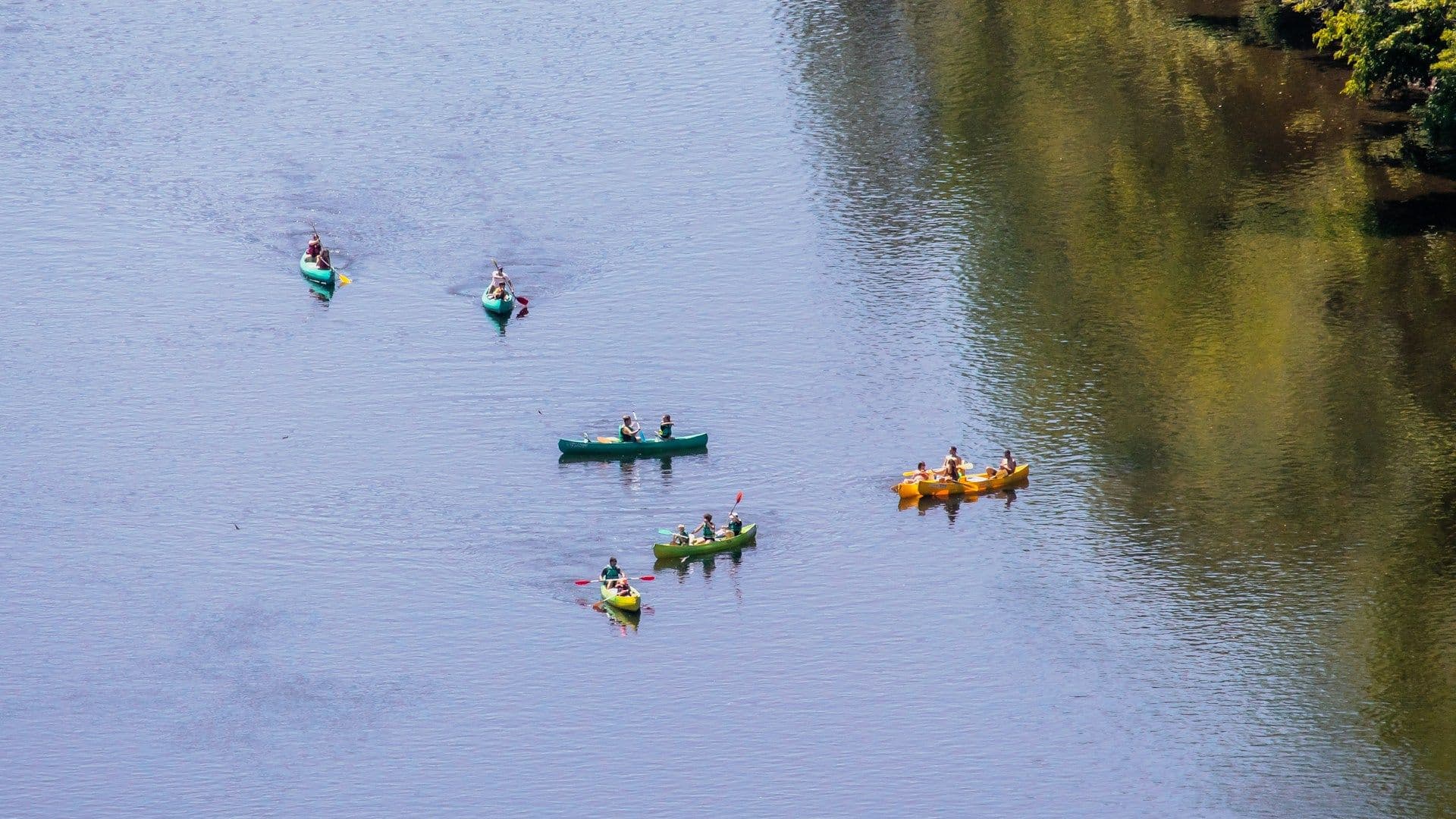 Descente de la <blue>Dordogne en Kayak</blue> : Randonnées & itinéraires